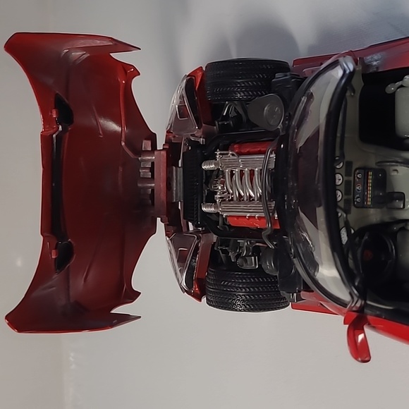 Vintage burago dodge viper Gts rt/10 couple red gear  diecast model  Italy - Picture 4 of 9